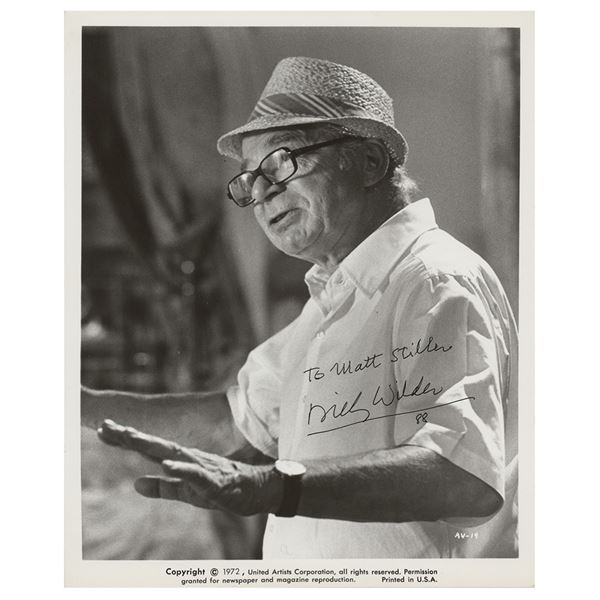 Billy Wilder (2) Signed Photographs