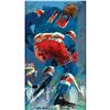 Image 1 : LeRoy Neiman Original Oil Painting of Jean Ratelle