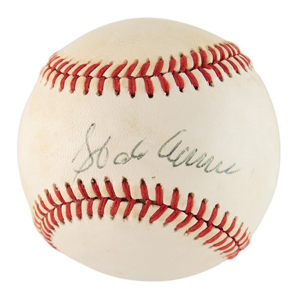 Hank Aaron Signed Baseball