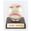 Image 2 : Hank Aaron Signed Baseball