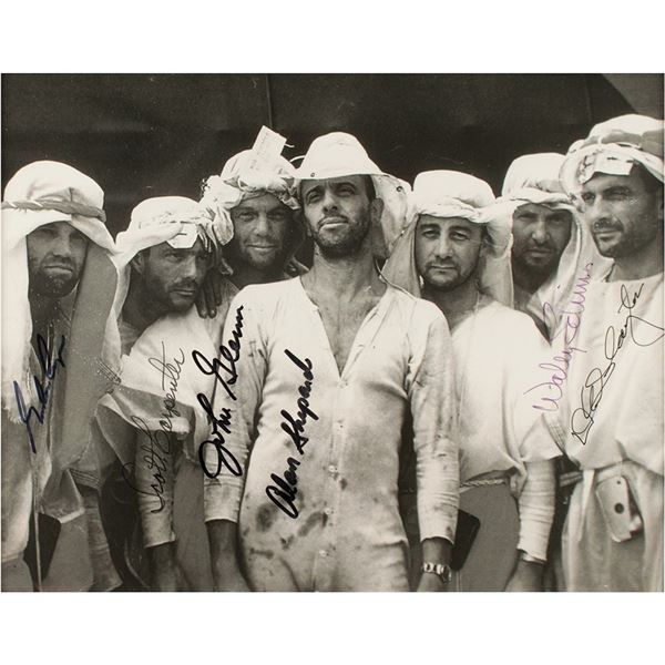 Mercury Astronauts (6) Signed Photograph