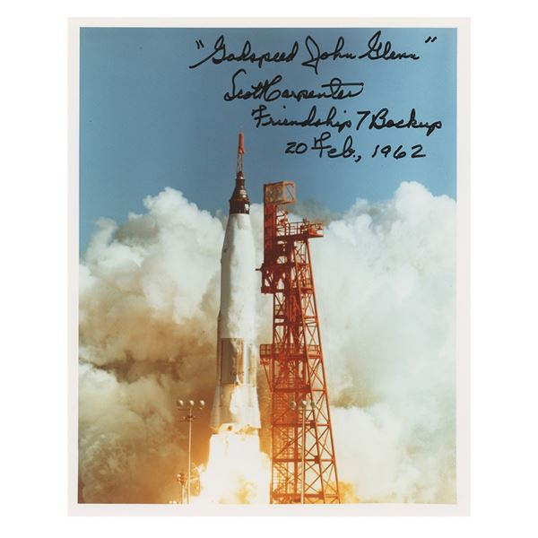 Scott Carpenter Signed Photograph