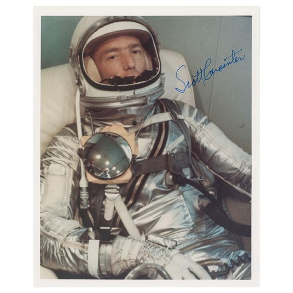 Scott Carpenter Signed Photograph