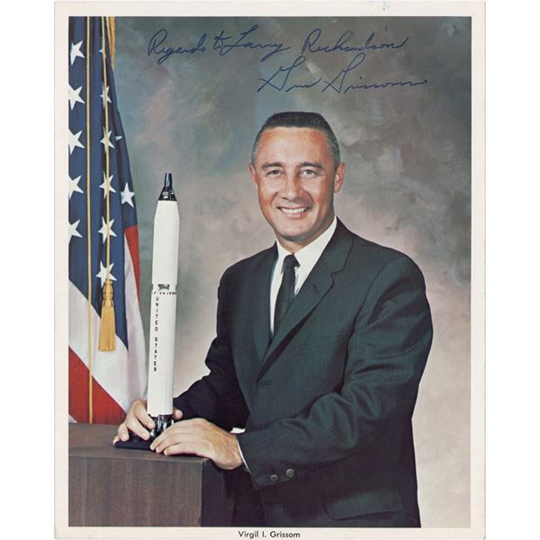 Gus Grissom Signed Photograph