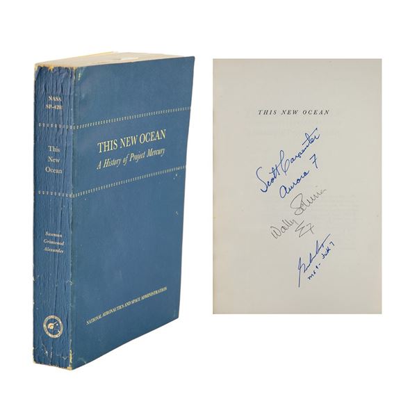 Mercury Astronauts (3) Signed Book