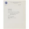 Image 1 : Deke Slayton Typed Letter Signed