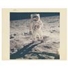 Image 1 : Buzz Aldrin Original 'Type 1' Visor Shot Photograph