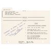Image 1 : Buzz Aldrin's Apollo 11 Flown/Lunar Landed LM Activation Checklist