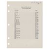 Image 2 : Apollo 12 Flight Plan Signed by Alan Bean