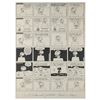 Image 2 : Al Worden's Peanuts Comic Strip Poster Signed by Charles Schulz