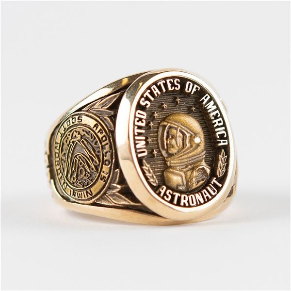 Al Worden's Gold Apollo 15 Astronaut Ring