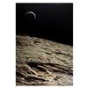 Image 2 : Al Worden's Lot of (2) Oversized Moon Prints
