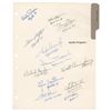 Image 2 : Apollo Astronauts (15) Signed CSM News Reference Guide