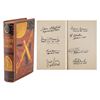 Image 1 : Apollo Astronauts (8) Signed 'From the Earth to the Moon' Book
