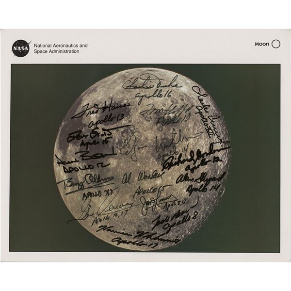 Apollo Astronauts (15) Signed Photograph