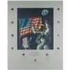 Image 2 : Wally Schirra's Apollo Astronauts (20) Signed Lithograph