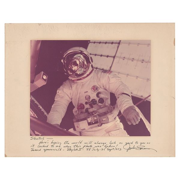 Deke Slayton Signed Photograph