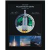 Image 2 : SpaceX Flown Thread Falcon Heavy Demo Patch