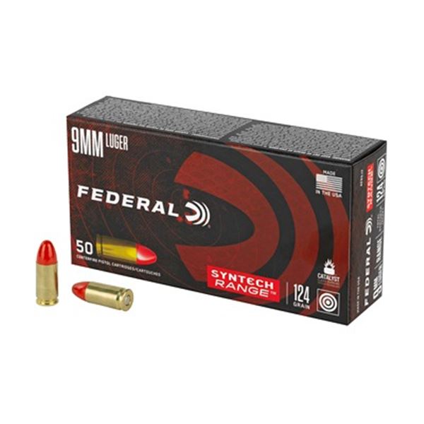 FED AE 9MM 124GR TSJ - 50 RDS