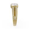 Image 2 : 1.38 ctw Diamond Ring 18K Yellow Gold - REF-448X5A