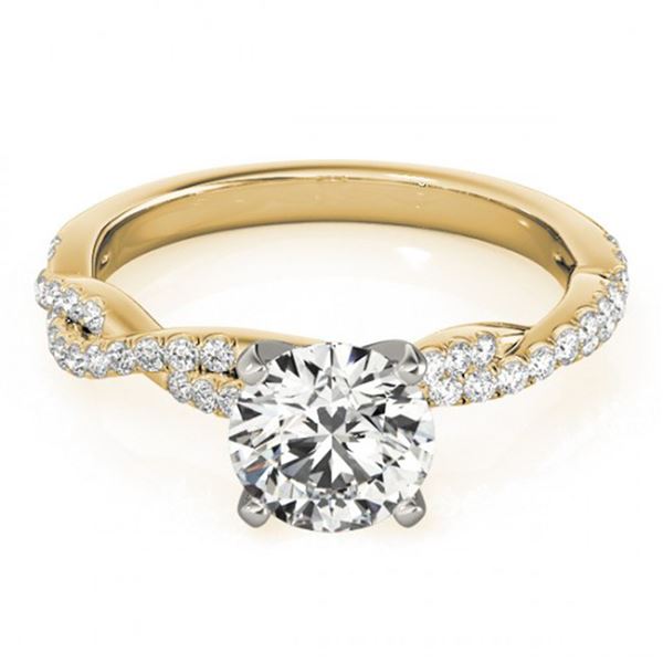 1 ctw Certified VS/SI Diamond Ring 18k Yellow Gold - REF-153G4W