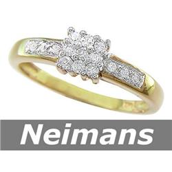 Gem Certified 2.00 ct Aquamarine & VS Diamond Ring 14kt