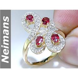 Gem 1.25 ct Peridot & Diamond Earrings 14k Gold