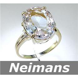 Certified Gem 2.00 ct Sapphire & VS Diamond Ring 14kt