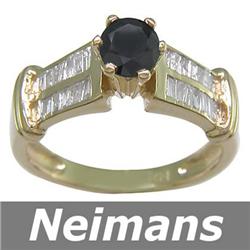 3.50 ct Sapphire Ring 14kt Gold USGL Certified