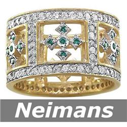 Antique Deco .50 ct VS-G Diamond Cocktail Ring 14K Gold