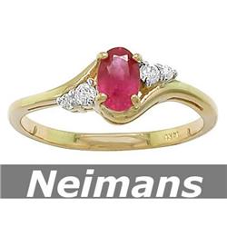 Gem Quality 1.25 ct Certified Aquamarine Ring 14kt Gold