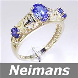 Gem Certified 1.75 ct Sapphire & VS Diamond Pendant 14K