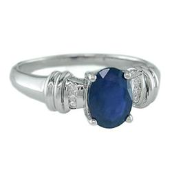 Gem Certified 5.75 ct Amethyst & Diamond Gents Ring 14k