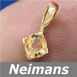 Certified 8.5MM Tahitian Pearl & Diamond Ring 14kt Gold