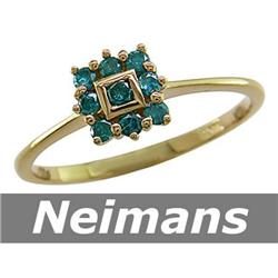 Antique 1.00 ct Sapphire Ring 14kt Gold USGL Certified