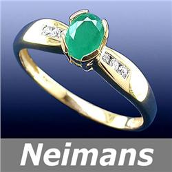 Antique 2.00 ct Certified Amethyst & Diamond Ring 14kt