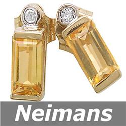 Gem Certified 3.50 ct Sapphire & Diamond Ring 14kt Gold