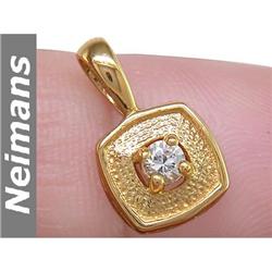 Certified .75 ct Tanzanite & Diamond Stud Earrings 14kt