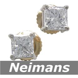 USGL CERTIFIED.25 ct Diamond Stud Earrings 14kt Gold