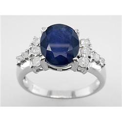 Certified 8.5MM Akoya Pearl & VS Diamond Ring 14kt Gold