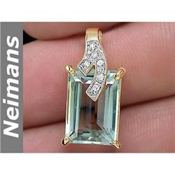 Fine Gem 3.00 ct Certified Sapphire & Diamond Ring 14kt