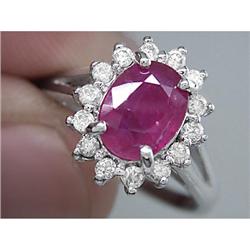 Vintage Gem 1.25 ct Peridot & Diamond Necklace 14k Gold