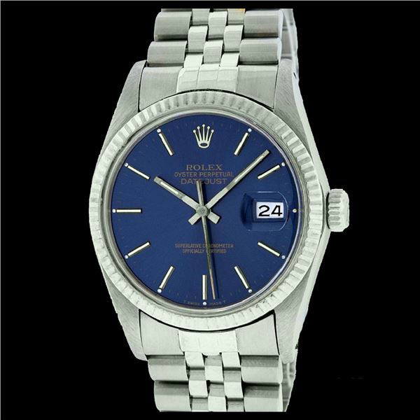 Rolex Ladies Stainless Steel, Index Bar Dial, with Fluted Bezel, Sapphire Crystal