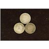 Image 2 : 1880, 1886 & 1900 CANADA SILVER 5 CENTS