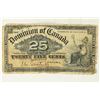 Image 1 : 1900 DOMINION OF CANADA 25 CENT FRACTIONAL