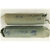 Image 1 : 2 SOLID DATE ROLLS OF GREAT BRITAIN FARTHINGS 1927