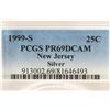 Image 3 : 1999-S SILVER NEW JERSEY QUARTER PCGS PR69 DCAM