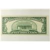 Image 2 : 1953-A $5 SILVER CERTIFICATE BLUE SEAL CRISP UNC