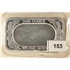 Image 2 : 1 TROY OZ .999 FINE SILVER INGOT 1970 MUSTANG
