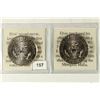 Image 2 : 2-COLORIZED ELVIS PRESLEY KENNEDY HALF DOLLARS
